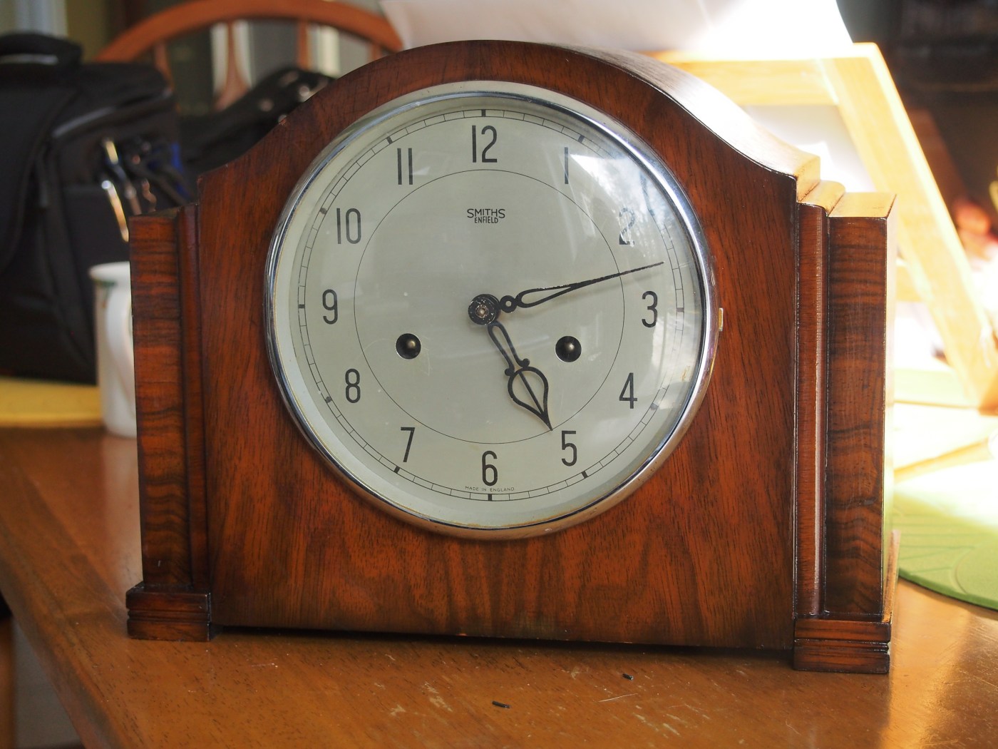 Smiths Enfield mantel clock