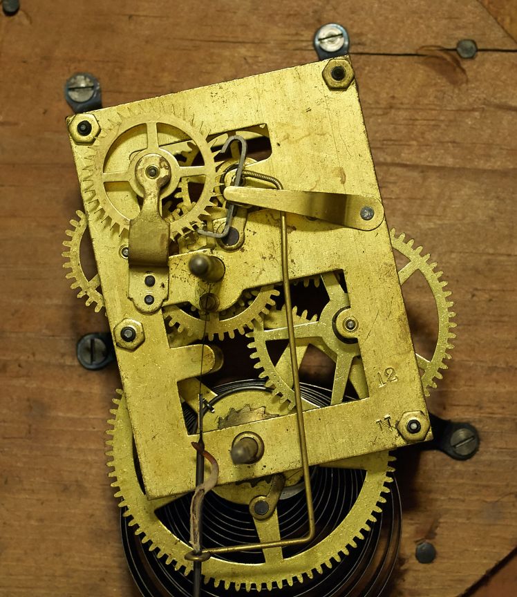 Time only movement for a wall clock