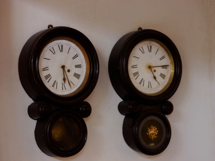 Lobby clocks