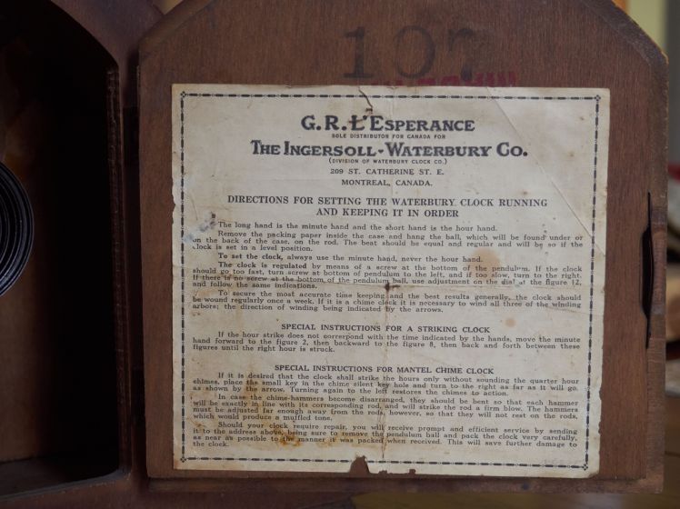 operating instructions