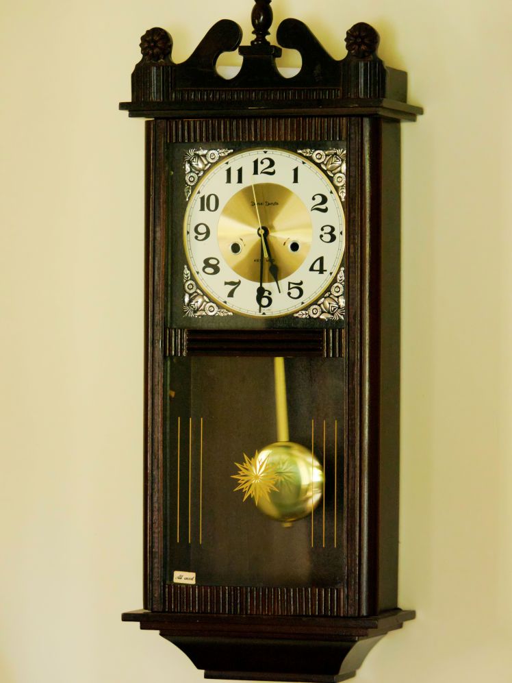 Converted from a mechanical clock