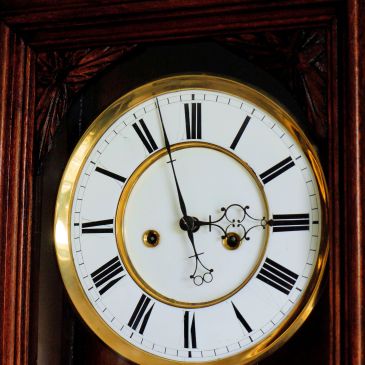 Gustav Becker 2 weight clock