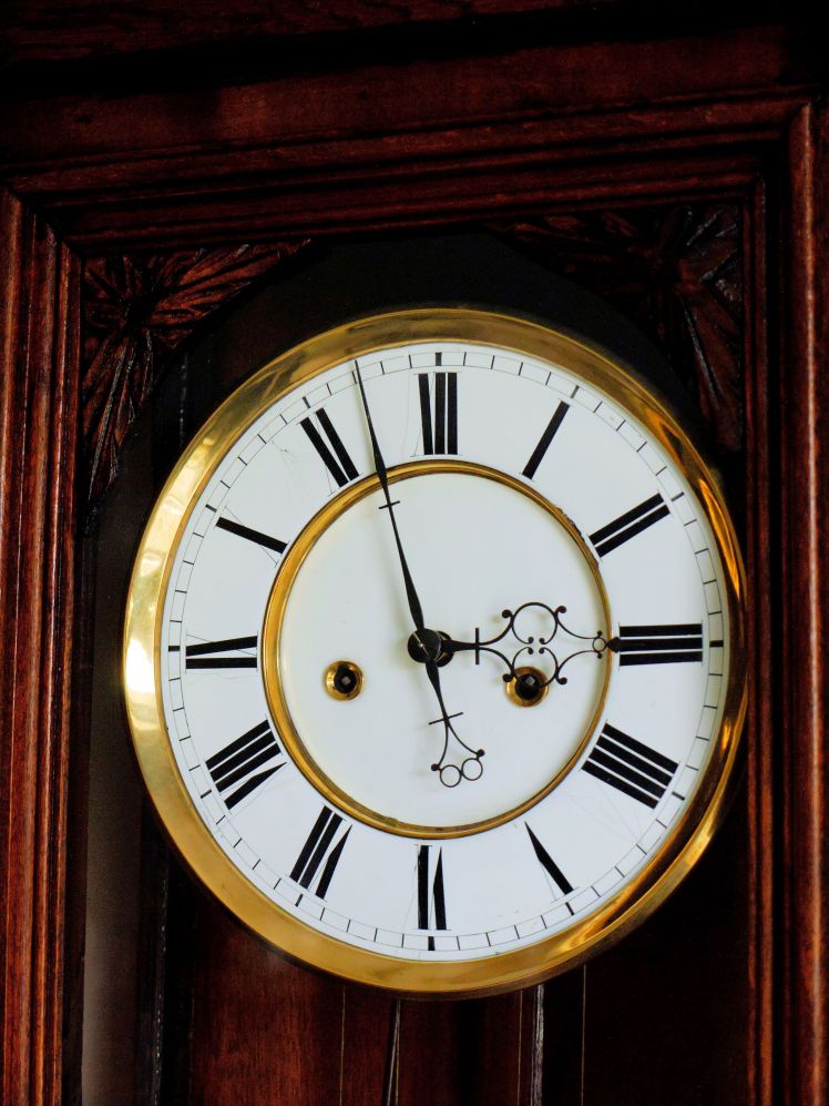 Gustav Becker 2 weight clock