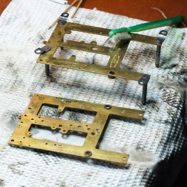 Front and back plates