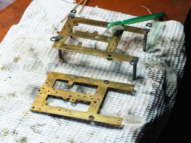 Front and back plates