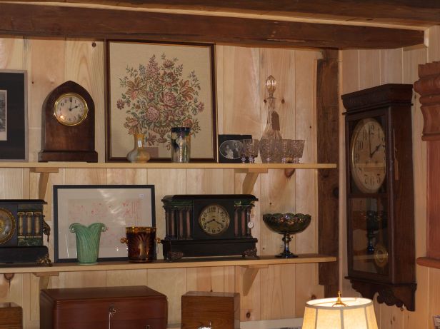 Collection of beehive, six pillar Seth Thomas and Waterbury wall clock