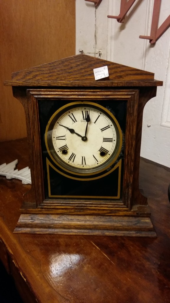 Sessions shelf clock