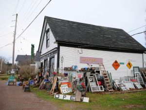 Rural Nova Scotia antique shop
