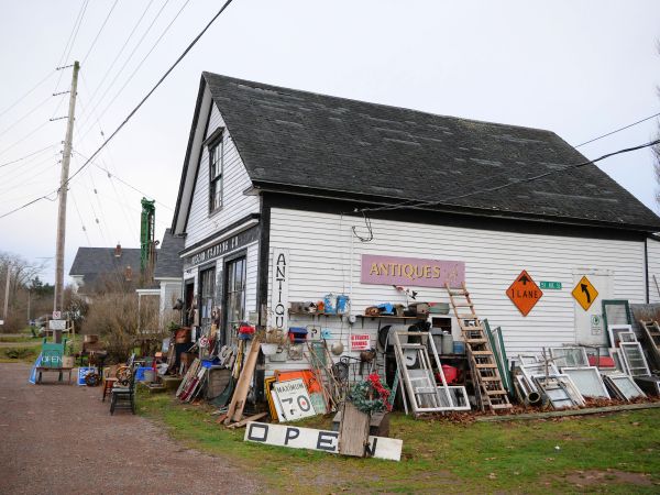Rural Nova Scotia antique shop