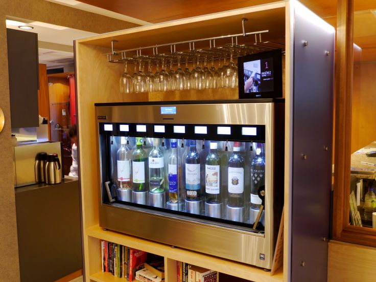 Wine vending machine