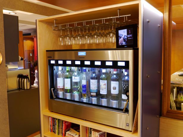 Wine vending machine