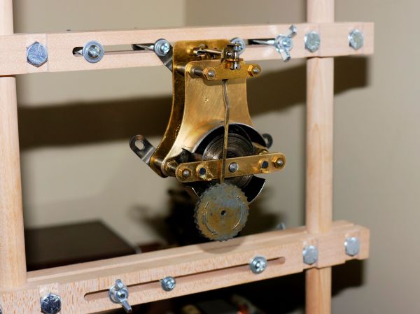 Blackforest movement on the test stand