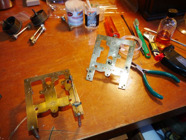 Plates cleaned up well