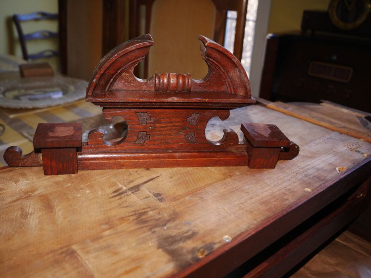 Finial bases are test fit