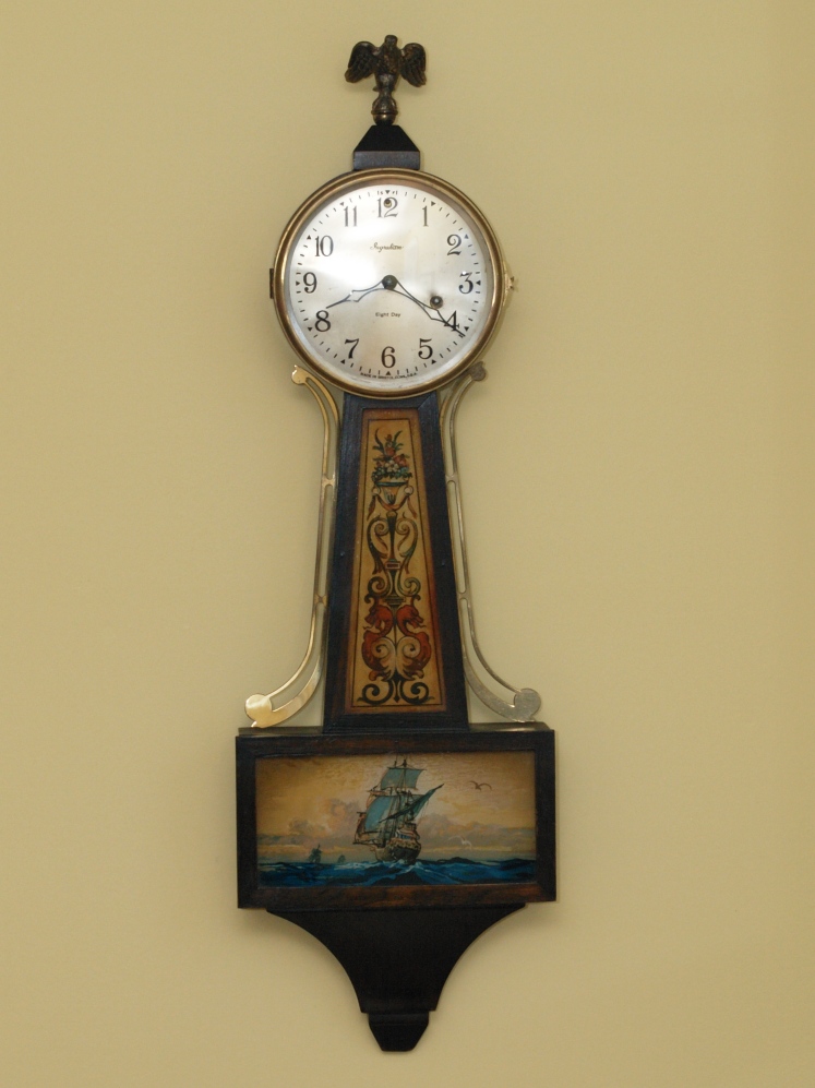 Ingraham Nordic Banjo Clock