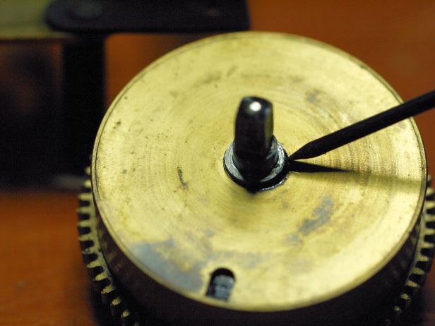 Barrel showing a very wide gap