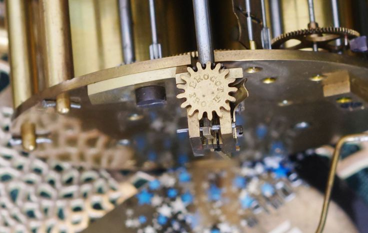 Brocot patented speed adjsutment