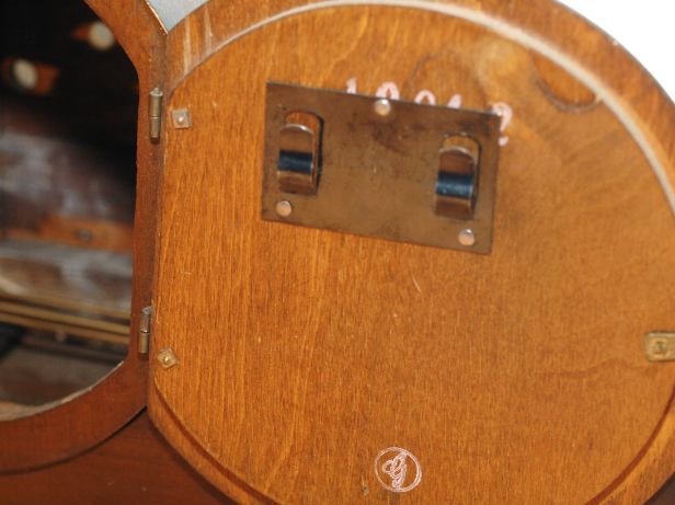 Key caddy behind access door