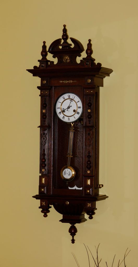 Junghans Crispi wall clcok with compensating pendulum