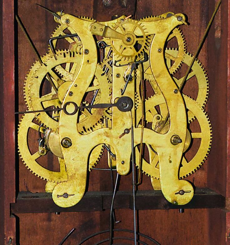 Brass lyre movment