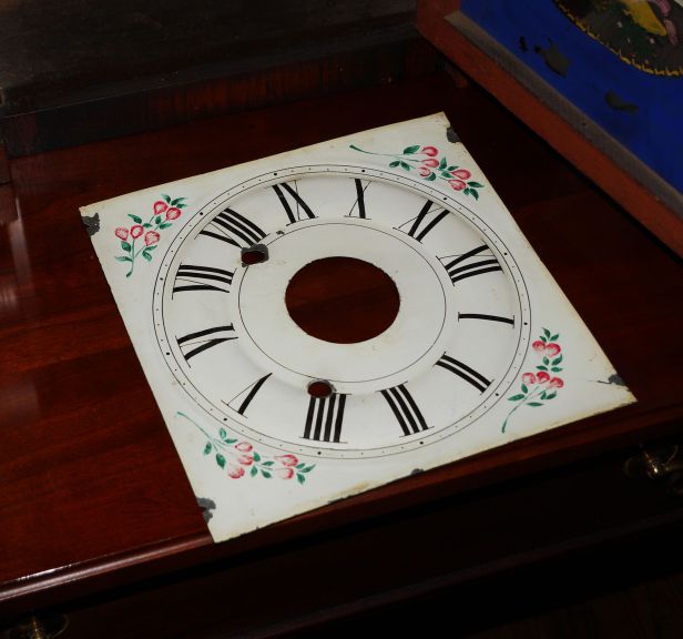 Painted tine dial face