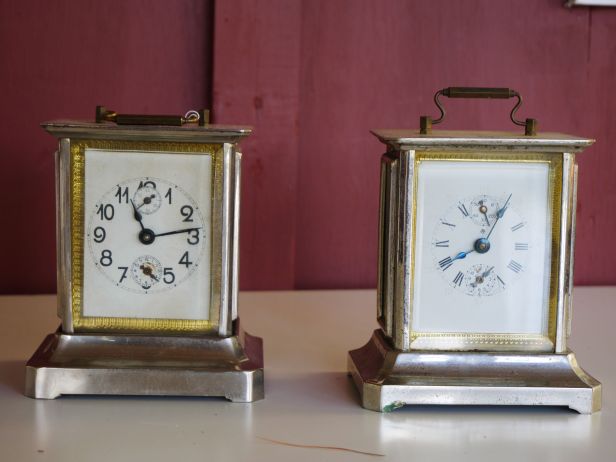  Italian made versus German made carriage clock