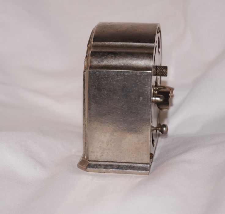 Side of alarm clock