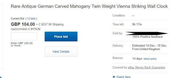 Look at the shipping cost