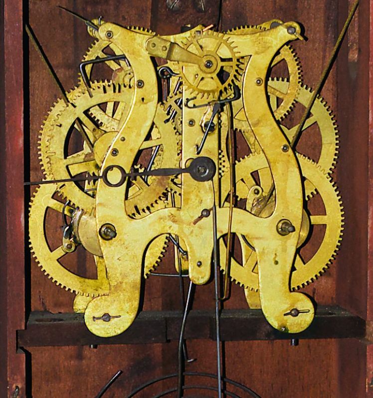 Plymouth ST 6-day lyre movement