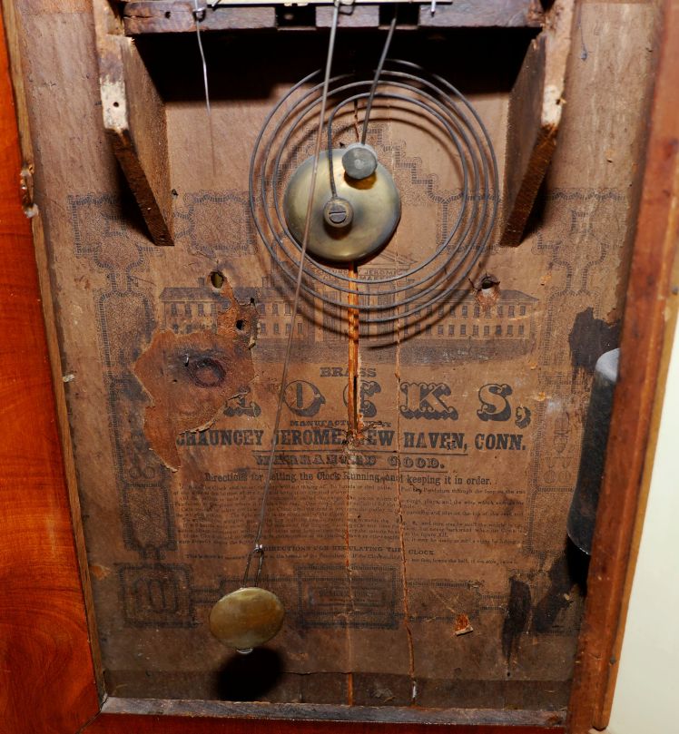 Label showing Benham Printer, 56 Orange Street, New Haven