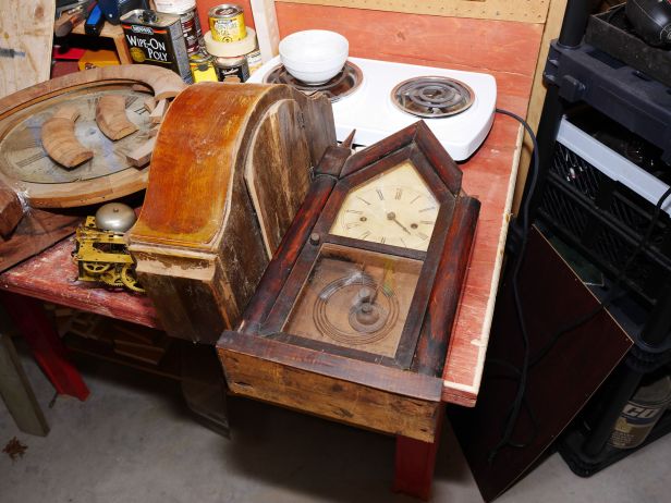 Elisha Manross 30 hour steeple clock