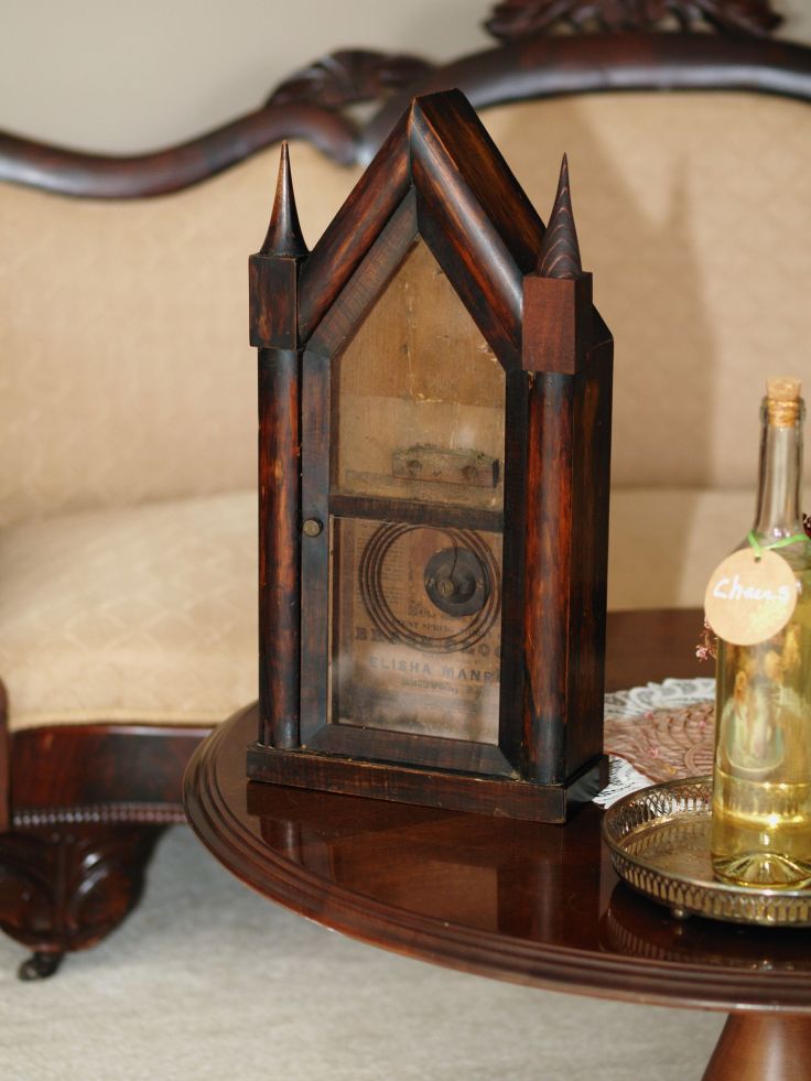 Steeple and base but how to get rid of the wood grain!