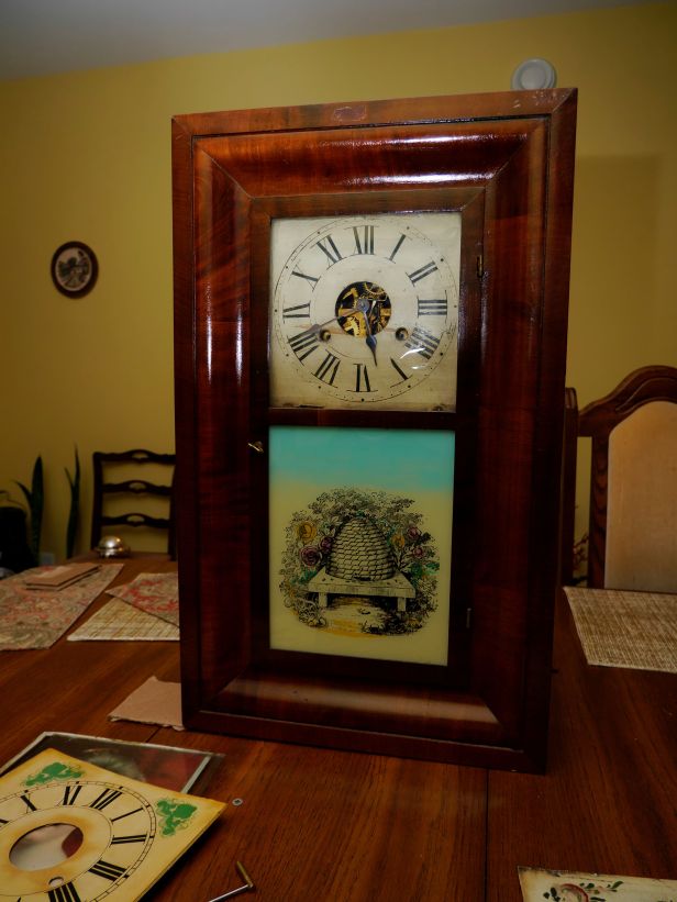 George H Clark Ogee clock