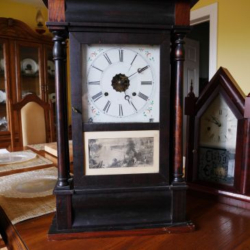 Sperry & Shaw 4 column clock