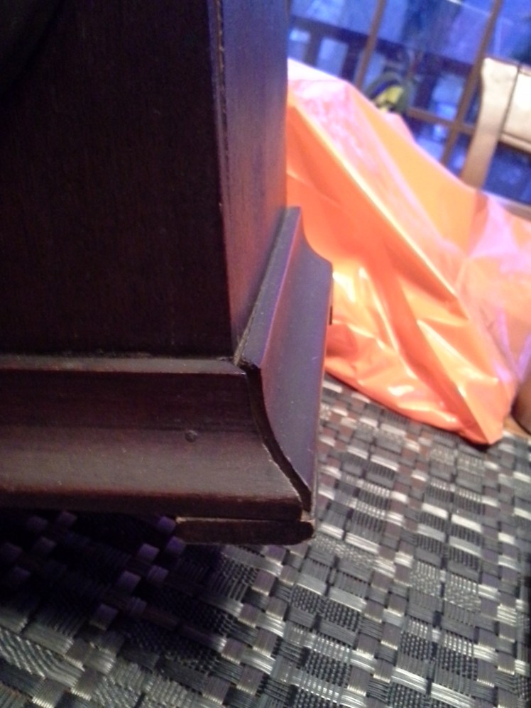 The sides and front were coming apart