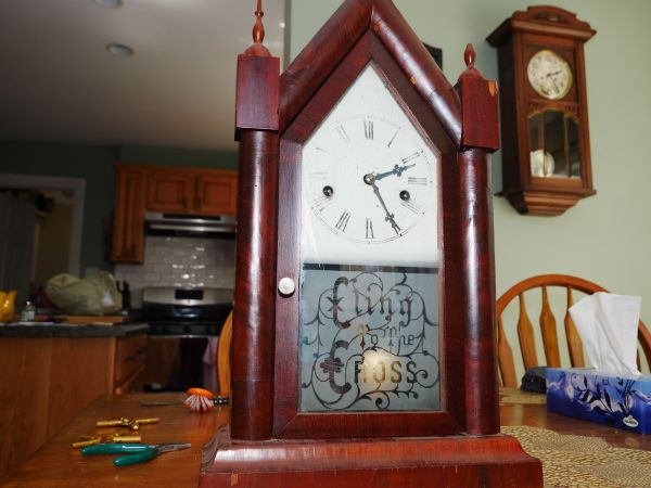 Hamilton Clock Co. 30 hour time and strike