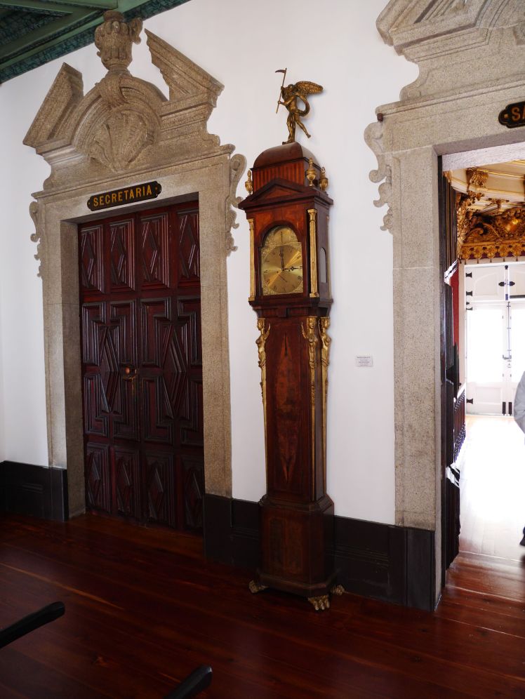 Little card on the side simply said "High box clock, school clock"