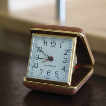 Westclox travel alarm clock