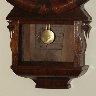 The clock came with no drop door