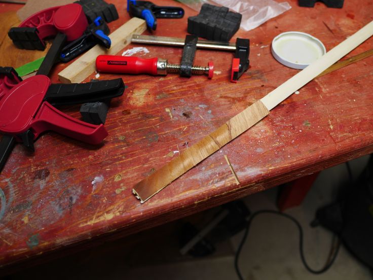 First part of a 26 inch strip