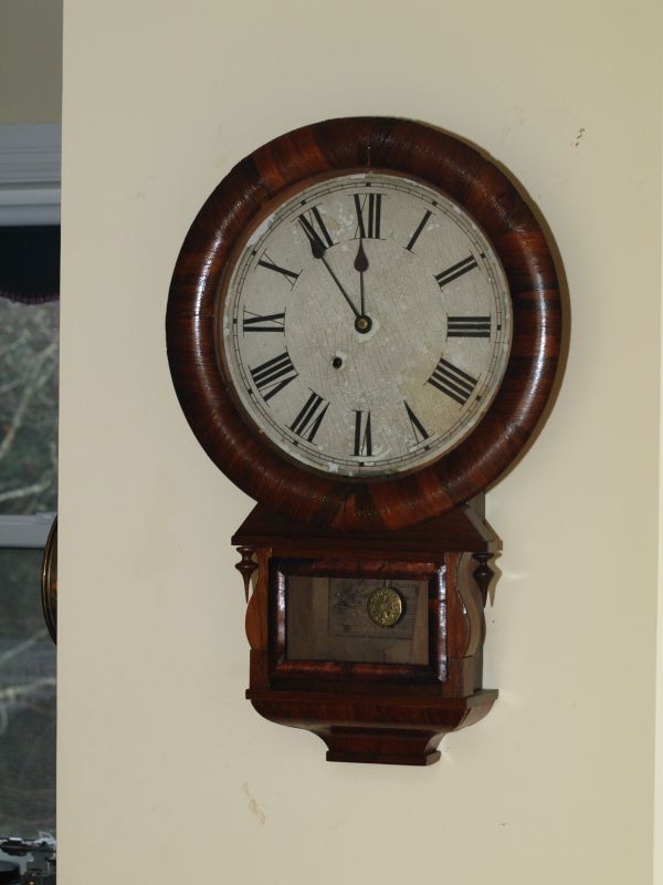 Ansonia Drop Extra wall clock