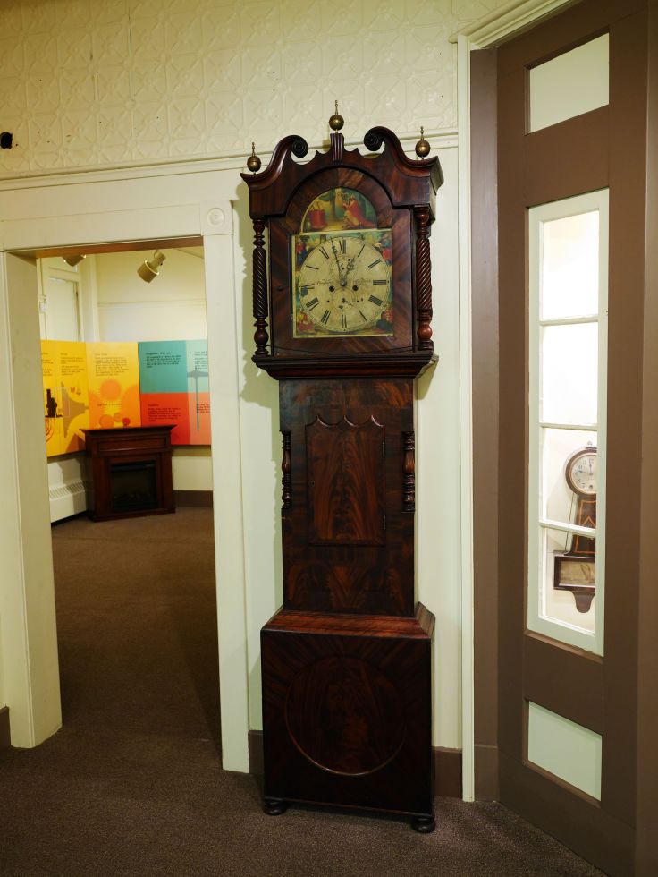 Tallcase clock