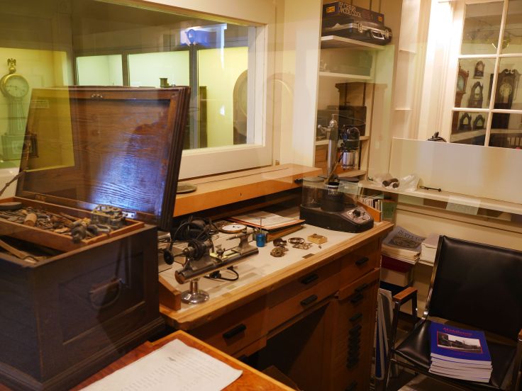 Clockmaker's shop