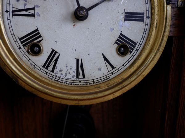 Arthur Pequegnat kitchen clock