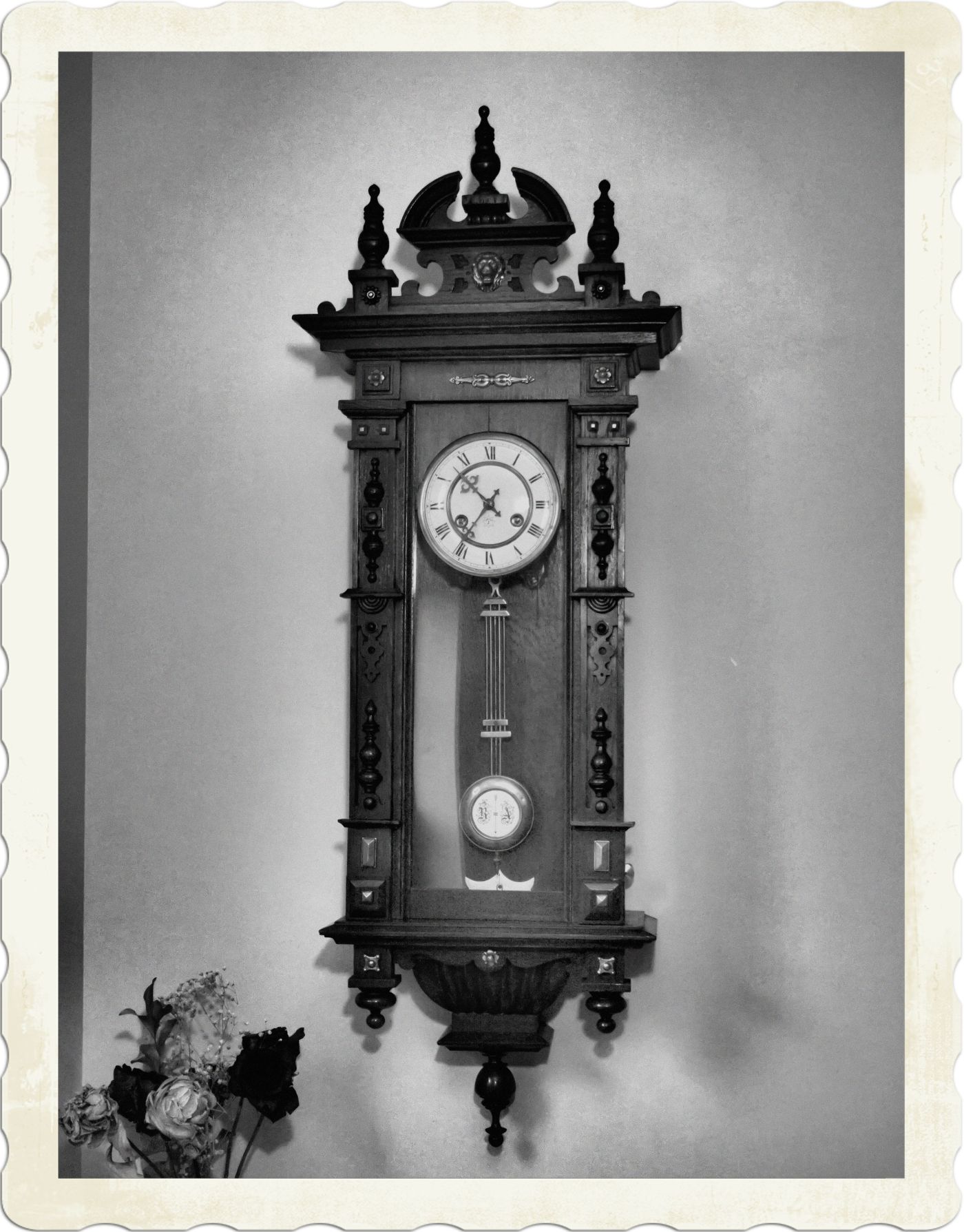 Junghans Crispi time and strike wall clock