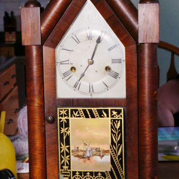 New haven Gothic Steeple clock