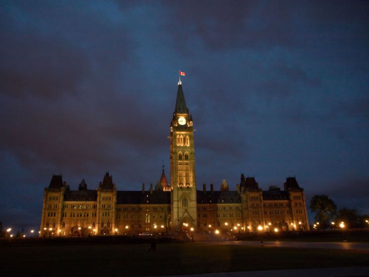 Parliament Buildings in Ottawa
