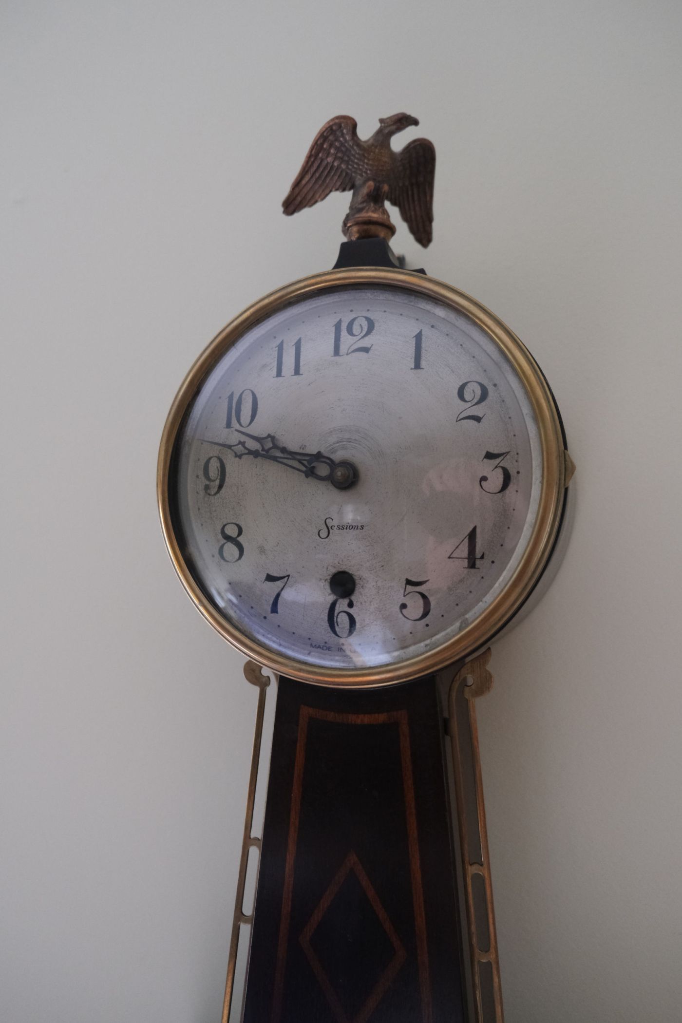 Sessions Lexington banjo clock