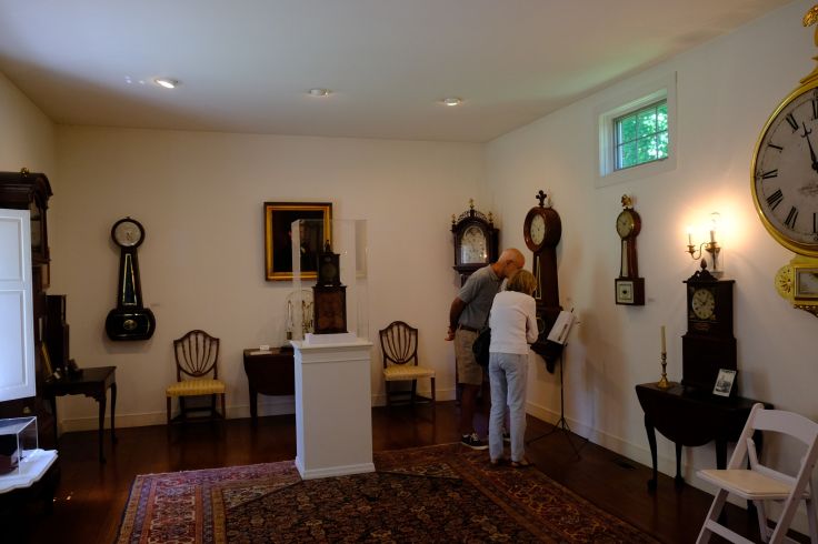 Viewing room of the museum