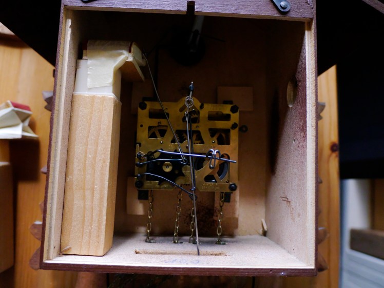 Cuckoo clock bellows